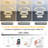3 Ring Led Dimmable Chandeliers-1033514321