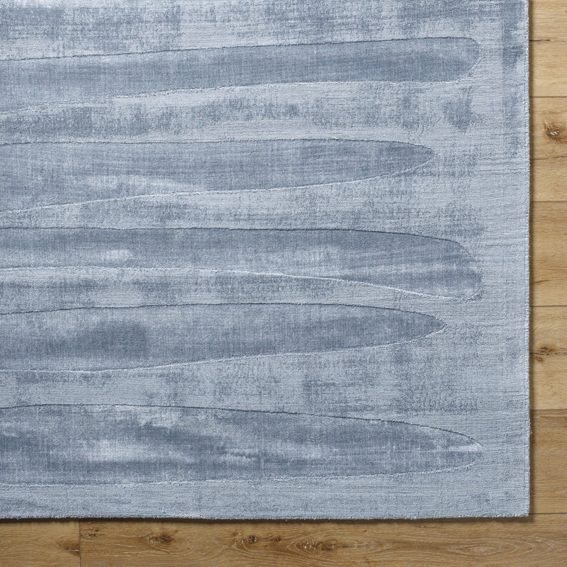 Tapis fabriqué à la main Noshad Pier, Rectangle 8 pi x 10 pi