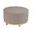 Doretha Ottoman with Wood Base