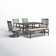 Rectangular 6 - Person 60" Long Dining Set
