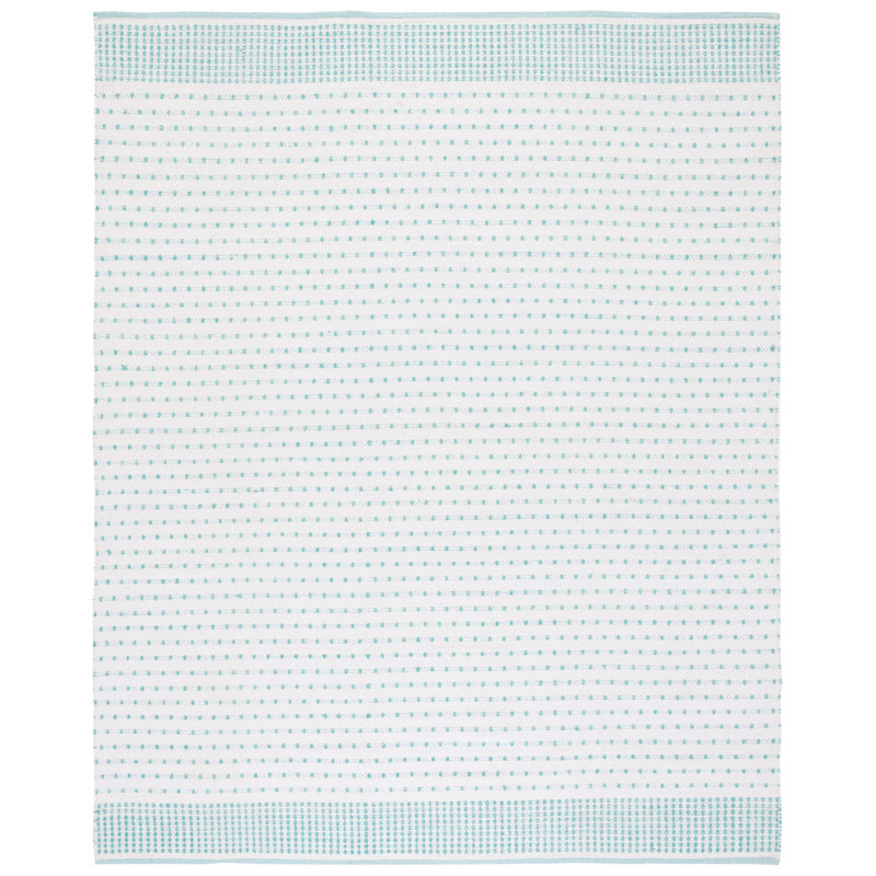 Aitken Flat Weave Cotton Geometric Rug, Rectangle 8' x 10'