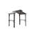8×5FT Hardtop Grill Gazebo, Outdoor BBQ Gazebo w/Galvanized Steel Double Roof, Permanent Sun Shade Grill Canopy Shelter with 2 Side Shelves and Ceiling Hook for Patio Deck Yard Garden-116011001