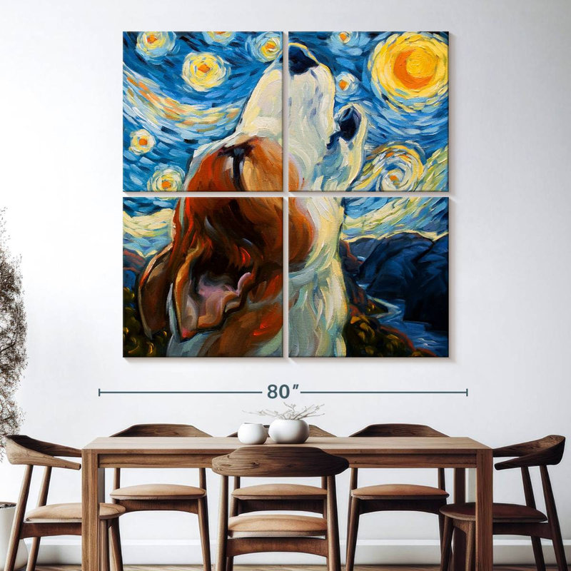 Brampt Sing, 74" H x 74" W