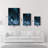Elegant Tempered Glass Painting, 27.6 x 43.3 Inches | 100% Tempered Glass, Thickness: 0.16 Inches | UV Printed Artwork, Perfect for Home Decor & Modern Interiors, Stunning Visuals for Any Room