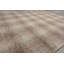 Tapis multicolore en laine à motif écossais moderne et contemporain crocheté à la main-549386803