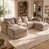 Lin beige