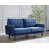 Velours bleu foncé sélectionné