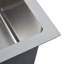 VidaXL Kitchen Sink Undermount Sink with Strainer Stainless Steel Sink Square-63662350