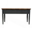 Bureau 53 po, aucun assemblage requis, finition noire et whisky