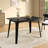 Dining Table Solid Wood Legs, Black-2132428415
