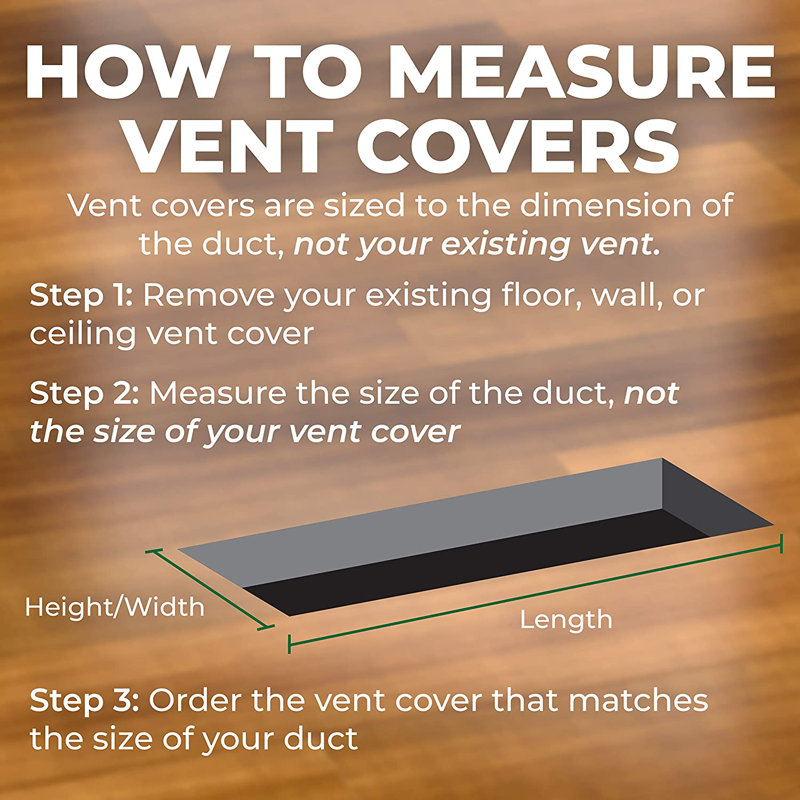 Registre de fixation en métal pour plancher / mur, Nickel brossé, 12 x 2