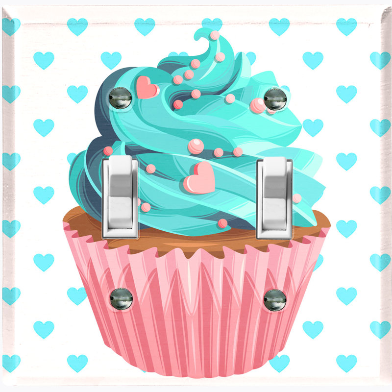 Plaque murale Cupcake