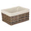 Wicker Lined Scandi Style Storage Basket-6998976-6998982