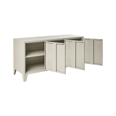 3 -Door 2 -Shelf Storage Cabinet
