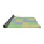 Tapis vert/jaune à motifs-398314690