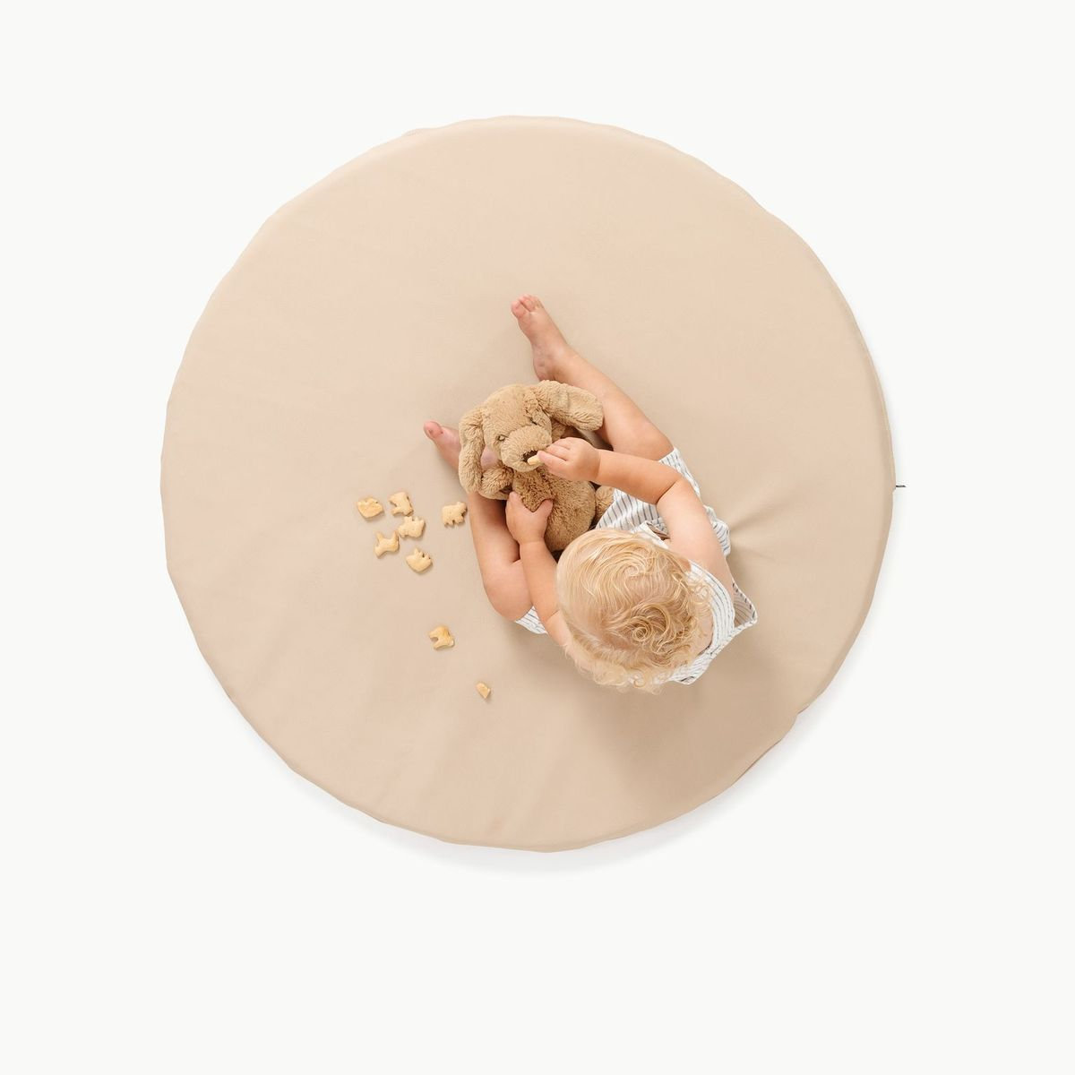 40'' L Leather Playmat, Millet