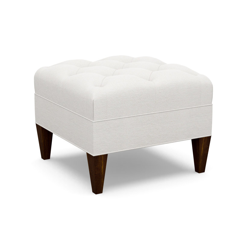 Square Ottoman, Walnut, 9637-80