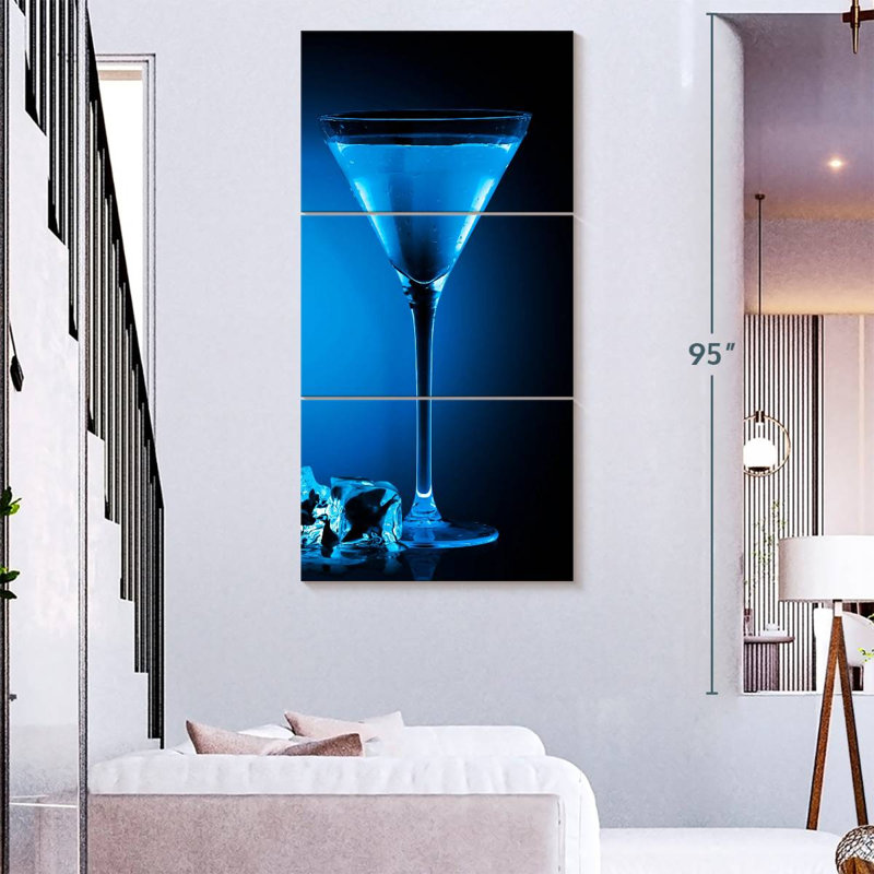 Sleek Cocktail, 80" H x 39" W