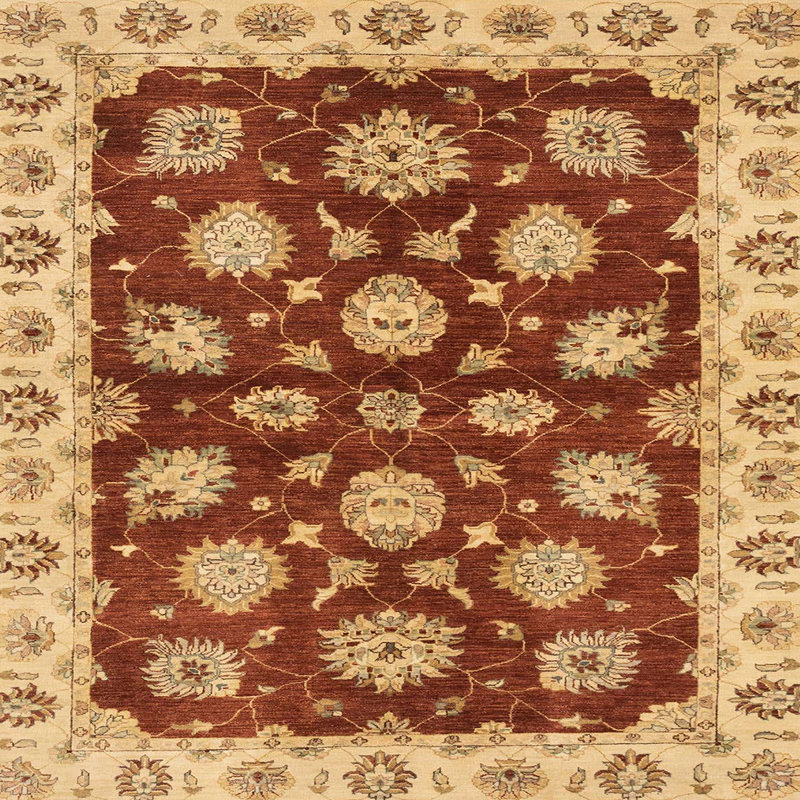 Adalis Abstract Indoor Rug, Square 8'