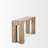 The Mcarthur Console Table Is Constructed From Reclaimed Wood With Subtle Blush Undertones And A Whitewash Finish.