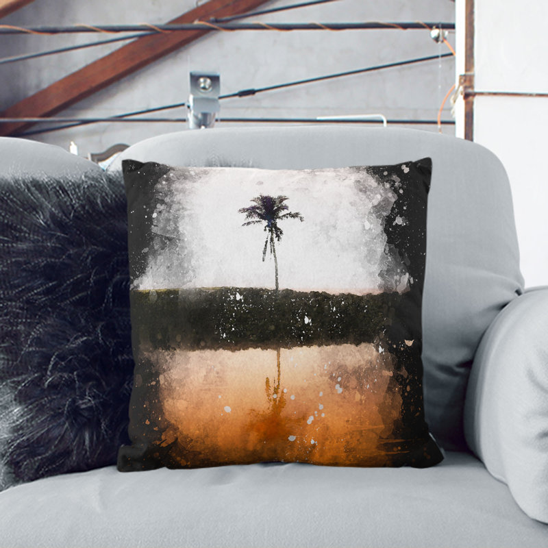 Square Throw Cushion, 55cm H x 55cm W x 20cm D