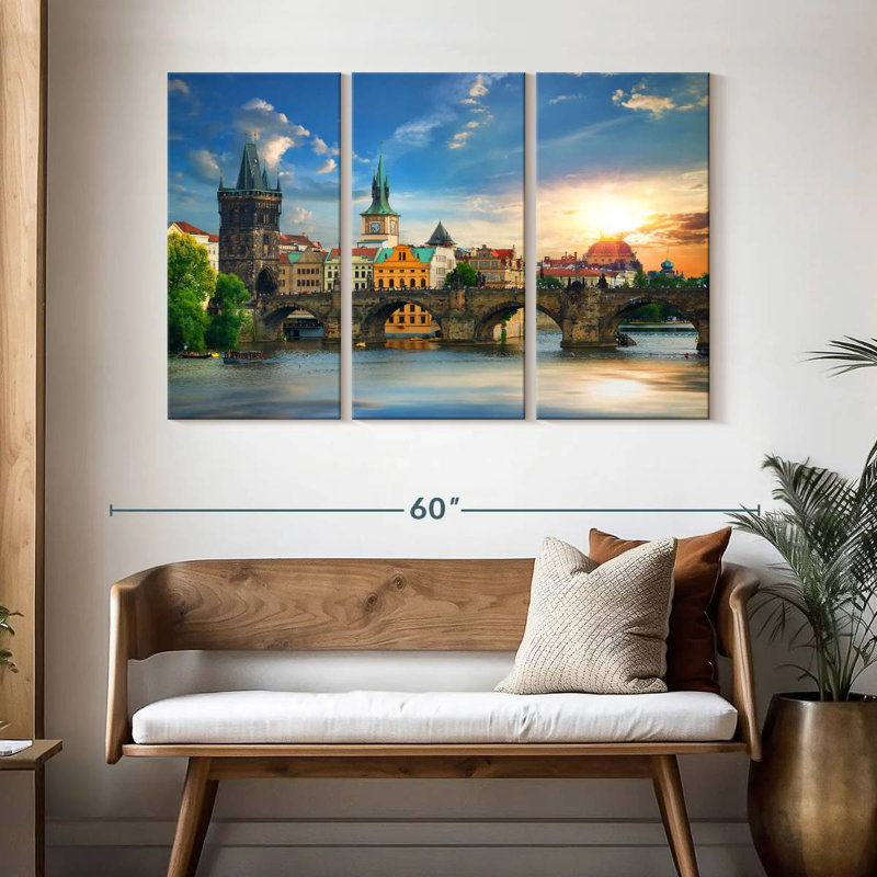 Lilie Charles Bridge, 32" H x 50" W