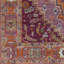 Tapis en laine noué à la main prune / orange / rose Zeus-24739070