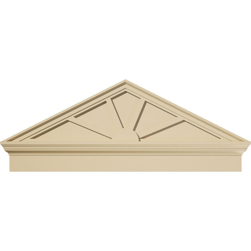 Fronton en uréthane Signature, 46 po x 18,375 po x 2,75 po, Combinaison, 4 rayons