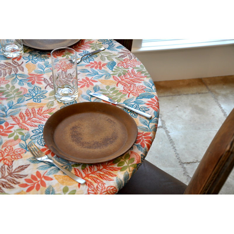 Botanical Round Tablecloth,  48" x 68"