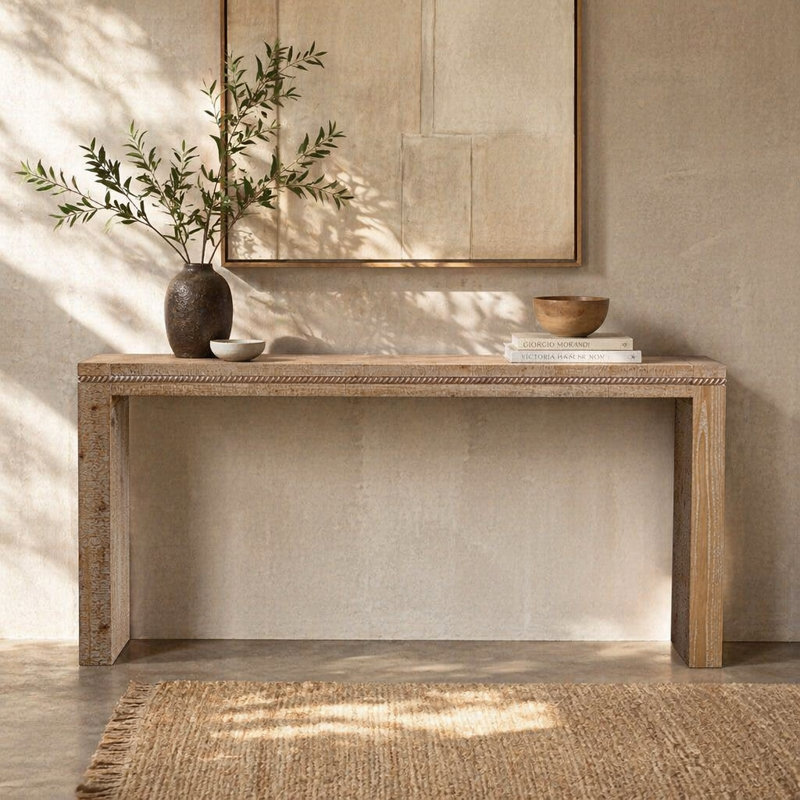 63,68 po 63,25 po Rustic Farmhouse Console