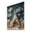 Child Nursery Starry Night I - Animal Nursery's On Wood Print-259411287