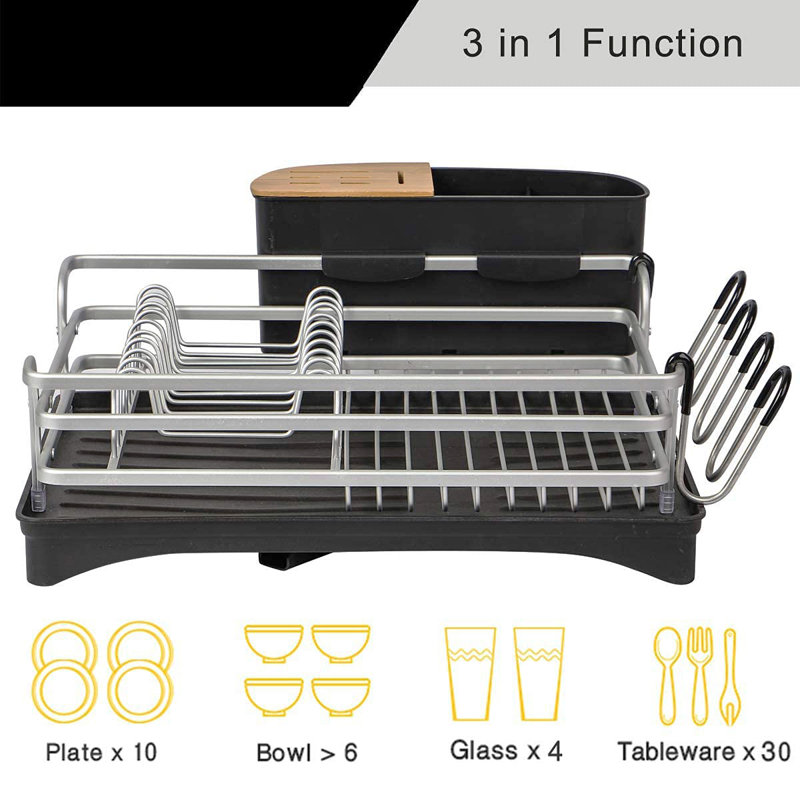 Howell Utensil Shelf, Silver