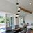 Ravello 5-Light Height Adjustable ETL Certified Integrated LED Chandelier with Globe Shades-65216910