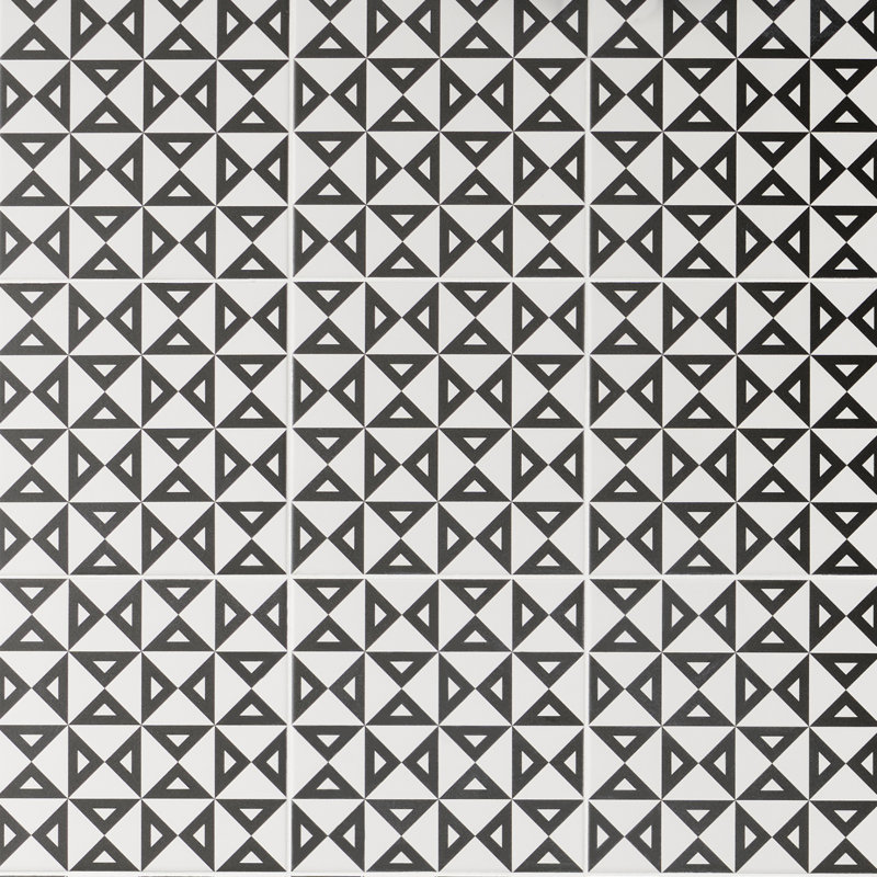 Script 7.87" x 7.87" Porcelain Wall and Floor Tile