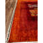 Tapis en laine et coton rouge noué à la main Original
