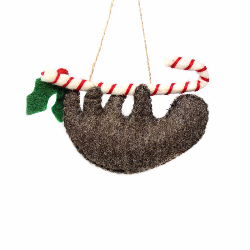 5'' Handmade Fabric Animals Hanging Figurine Ornament