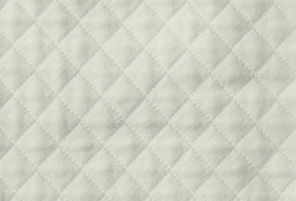 Oxford Tailored Matelassé 22" Bed Skirt, Twin, White