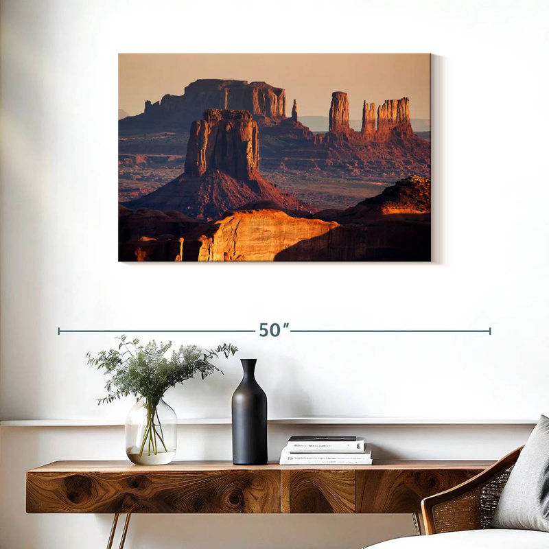Alvord Sunset Monument Valley, H 24 po x l 36 po