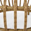 Table basse en faux rotin tissé à la main pour une utilisation intérieure et extérieure