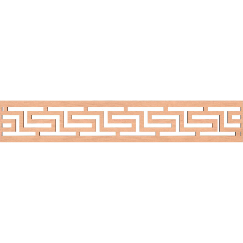 Moulure de panneau H T, H 8 po x l 46,625 po x P 0,375 po, Aulne