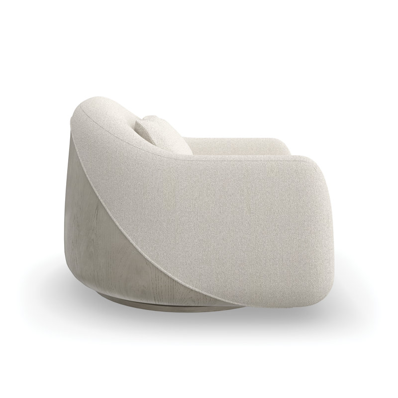 Serenity Linen Swivel Armchair
