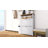 Herik 16-Pair Tipping Bucket Shoe Storage Cabinet with Shelves-2093883819