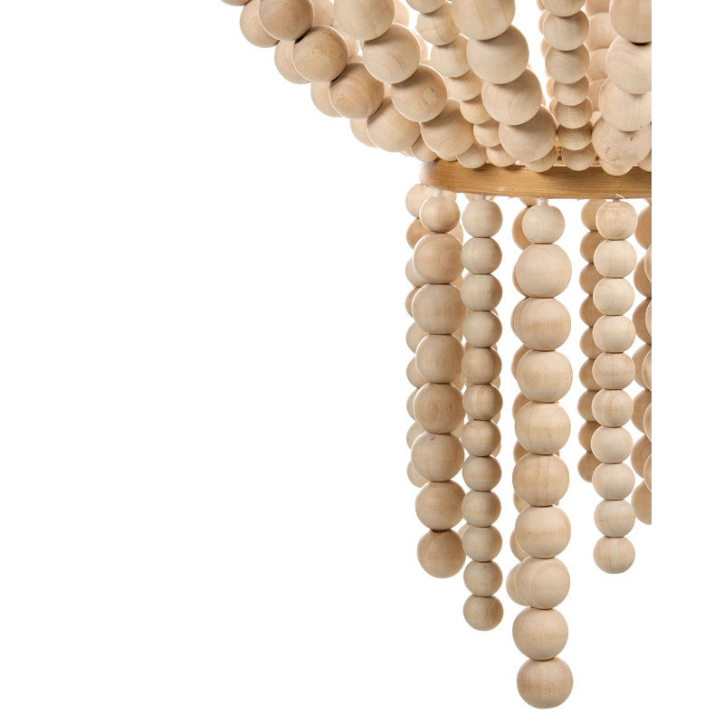 1 Light Chandelier, 40 cm H x 34 cm W x 34 cm D