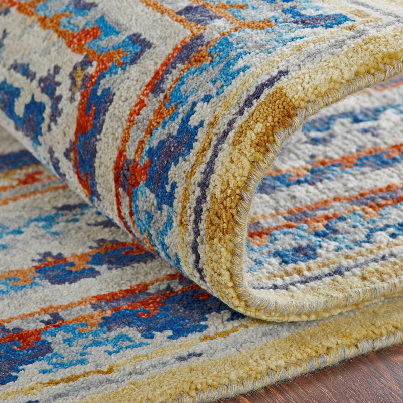 Mesa Mirage Hand Knotted Area Rug, Rectangle 10' x 14'