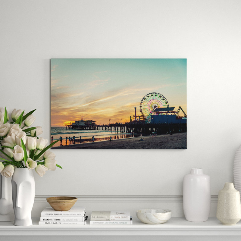 Beachside Park! Print, 40" H x 60" W x 1" D, Aluminum