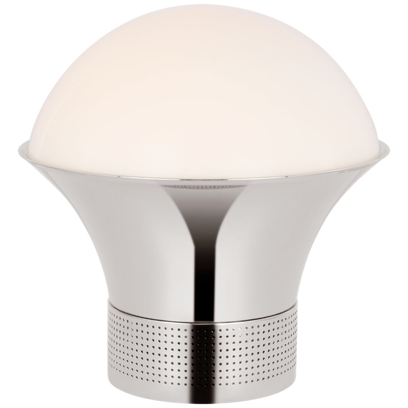 Precision Table Lamp, Polished Nickel