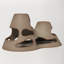 6" Ceramic Tabletop Candlestick
