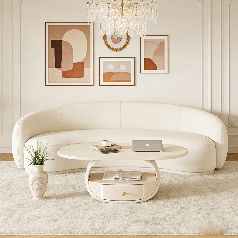 Rue, 15,74 po H x 39,37 po L x 21,65 po l, Bois, Blanc
