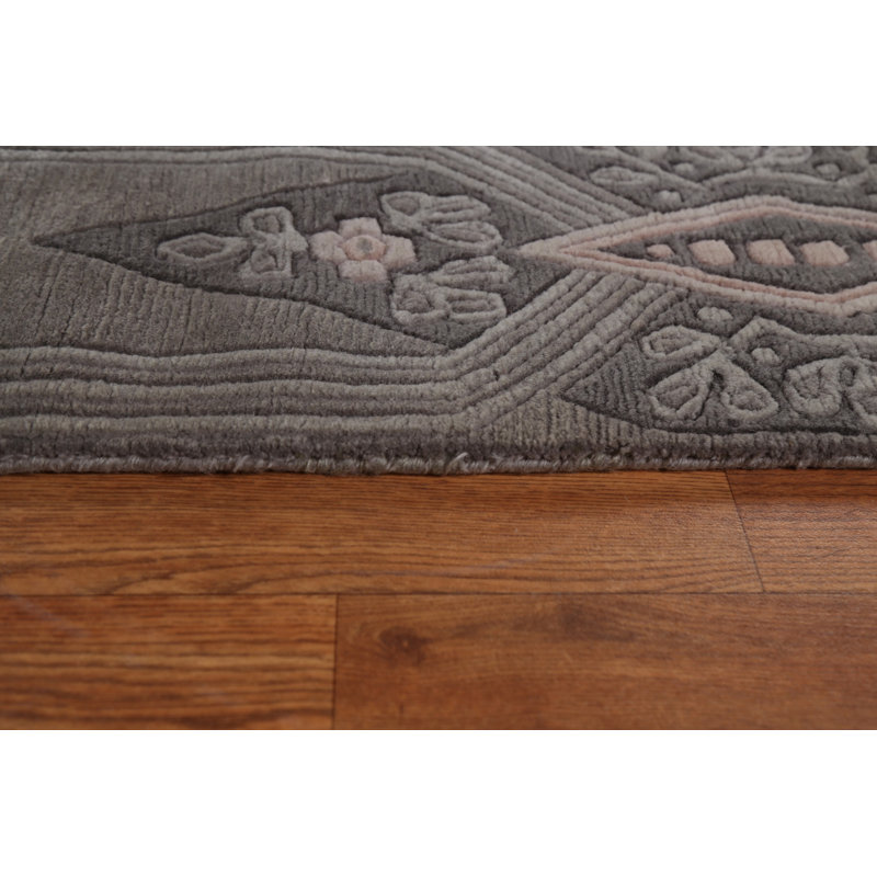 Tapis népalais oriental en laine noué à la main 6 x 9