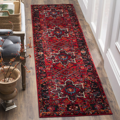 Amaniya Southwestern Red Area Rug